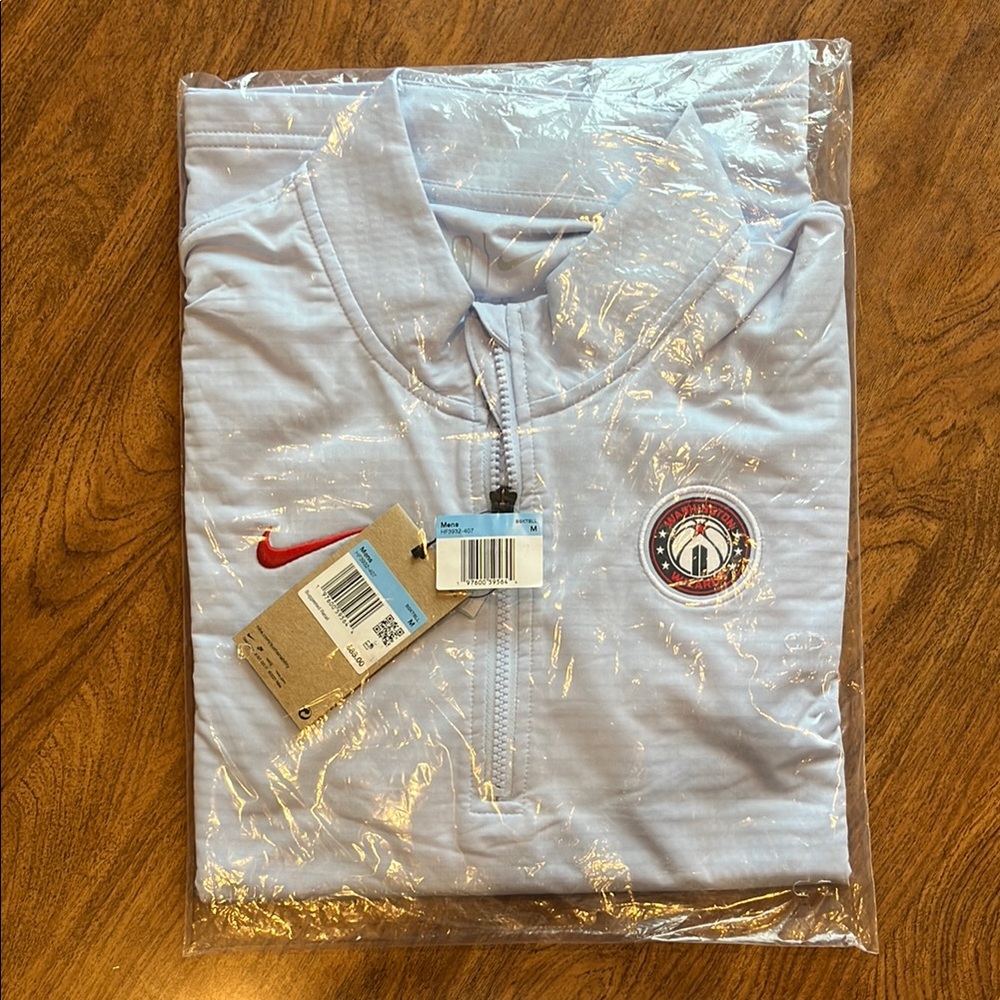 Nike Washington Wizards Blue Quarter-Zip - Picture 2 of 4